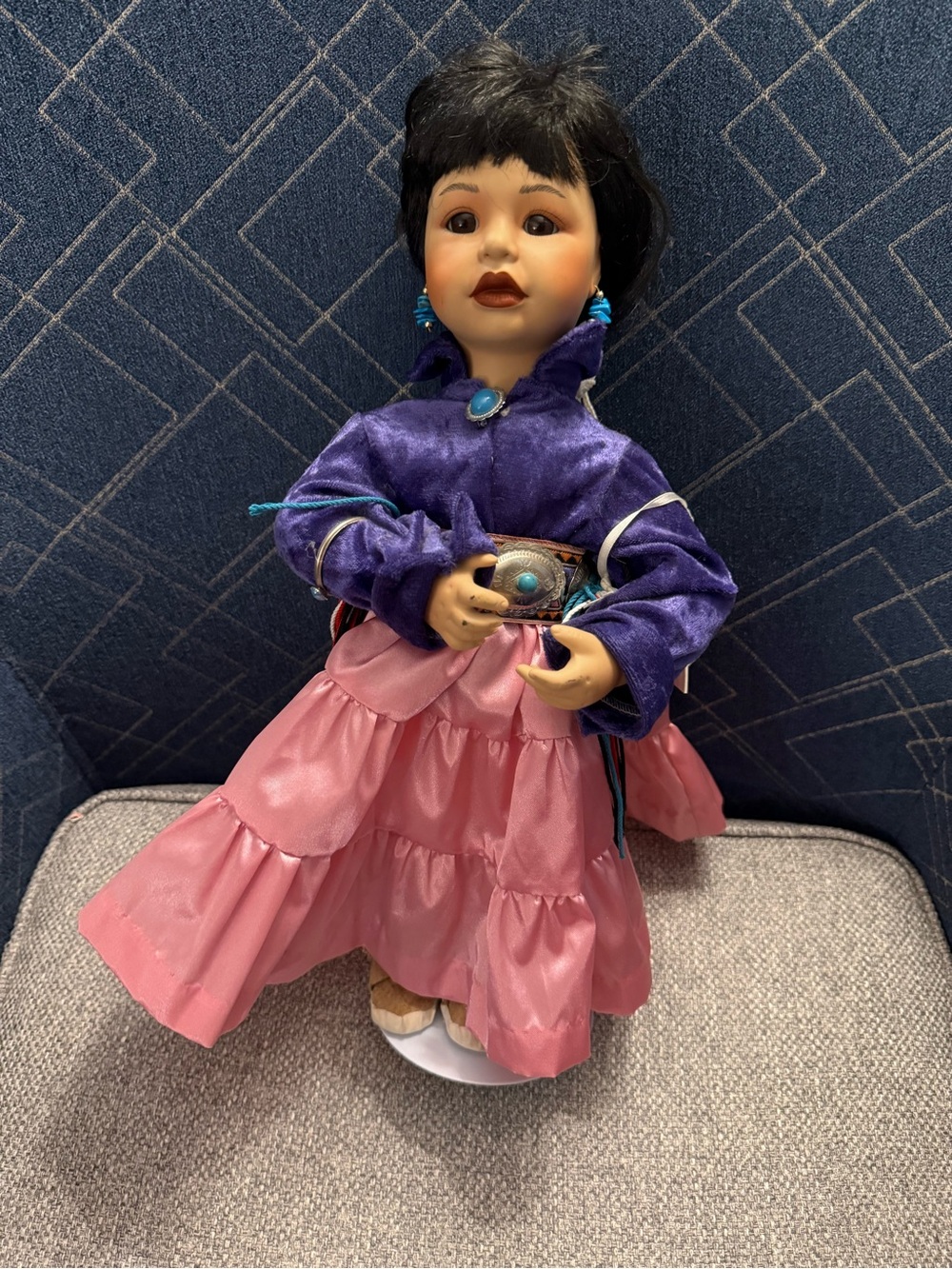Handcrafted Porcelain Doll , Ray Swanson